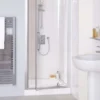 750mm Semi-Frameless Pivot Shower Door - Lakes Classic Collection -Bathroom Sales Shop Semi Frameless Pivot Door