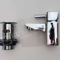 Skye Basin Monobloc Mixer Tap with Wastes - HighLife Bathrooms | Modern Bathroom Taps -Bathroom Sales Shop Skye Basin Mixer and Waste