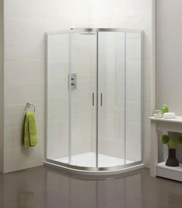 Sommer6 1000 x 800mm Double Door Offset Quadrant Shower Enclosure - Sleek & Durable 3 Sommer6 1000 x 800mm Double Door Offset Quadrant Shower Enclosure - Sleek & Durable