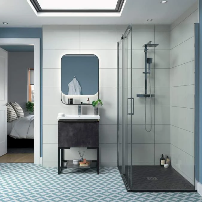 Supreme 1400mm Semi-Framed Sliding Door Shower Enclosure - Premium Quality 3 Supreme 1400mm Semi-Framed Sliding Door Shower Enclosure - Premium Quality