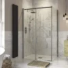 Supreme 1500mm Semi-Framed Sliding Door Shower Enclosure | Modern & Durable Design -Bathroom Sales Shop Supreme Slider Lifestyle2