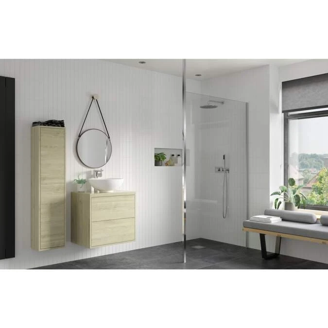 Supreme 700mm Wetroom Panel & Floor-to-Ceiling Pole - Premium Walk-In Shower Solution 4 Supreme 700mm Wetroom Panel & Floor-to-Ceiling Pole - Premium Walk-In Shower Solution - Image 2