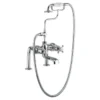 Burlington Tay Traditional Bath Shower Mixer Tap - T2DB | Chrome Finish | High-Quality Traditional Taps -Bathroom Sales Shop T2DB 1
