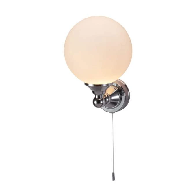Burlington Edwardian Single Globe LED Traditional Bathroom Wall Light - T50 | Stylish Bathroom Lighting 4 Burlington Edwardian Single Globe LED Traditional Bathroom Wall Light - T50 | Stylish Bathroom Lighting - Image 2
