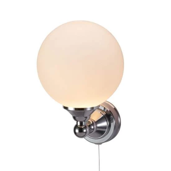 Burlington Edwardian Single Globe LED Traditional Bathroom Wall Light - T50 | Stylish Bathroom Lighting 3 Burlington Edwardian Single Globe LED Traditional Bathroom Wall Light - T50 | Stylish Bathroom Lighting