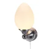 Burlington Edwardian Single Elliptical LED Traditional Bathroom Wall Light - T52 -Bathroom Sales Shop T52