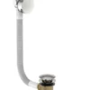Alek Chrome Round Bath Filler With Overflow By Tissino - Stylish Bathroom Tap -Bathroom Sales Shop TAL 102