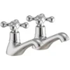 Scudo Classica Traditional Bath Taps - Elegant Chrome Finish | Browse Taps By Style -Bathroom Sales Shop TAP005 CO