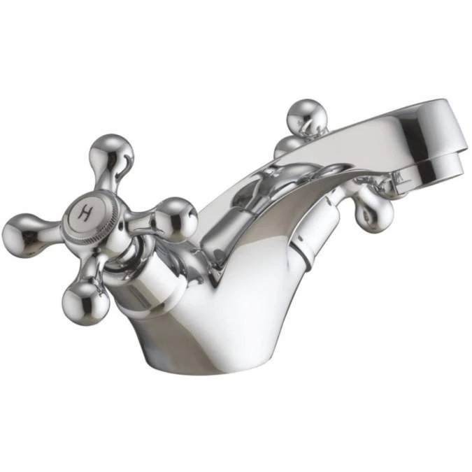 Scudo Classica Mono Basin Mixer Tap Inc Waste | Traditional Taps | High-Quality Bathroom Fixture 3 Scudo Classica Mono Basin Mixer Tap Inc Waste | Traditional Taps | High-Quality Bathroom Fixture