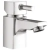 Scudo Forme Mini Mono Basin Mixer Tap with Push Waste - Chrome Finish, Modern Bathroom Tap 1 Scudo Forme Mini Mono Basin Mixer Tap with Push Waste - Chrome Finish, Modern Bathroom Tap -Bathroom Sales Shop TAP014 CO