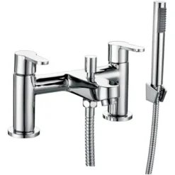 Scudo Favour Bath Shower Mixer Tap - Chrome Finish | High-Quality Bathroom Taps