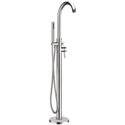 Scudo Premier Freestanding Bath Tap - Premium Chrome Finish | Basin & Bathroom Taps