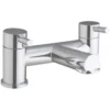 Scudo Premier Bath Filler Tap - Premium Matte Black Bathroom Tap with Elegant Design -Bathroom Sales Shop TAP102 CO