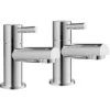 Scudo Premier Bath Taps (Pair) - High-Quality Chrome Bathroom Taps -Bathroom Sales Shop TAP105L CO
