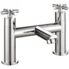 Scudo Kross Chrome Bath Filler Tap | Modern Bathroom Taps | High-Quality Bath Filler