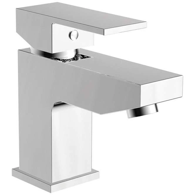 Scudo Lanza Chrome Mono Basin Mixer Tap - Modern Bathroom Tap with Sleek Design 3 Scudo Lanza Chrome Mono Basin Mixer Tap - Modern Bathroom Tap with Sleek Design