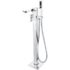 Scudo Muro Freestanding Bath Shower Mixer Tap - Chrome Finish 2 Scudo Muro Freestanding Bath Shower Mixer Tap - Chrome Finish -Bathroom Sales Shop TAP240 CO