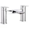 Scudo Muro Bath Filler Tap - Modern Chrome Bathroom Tap with Easy Installation