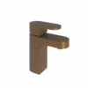 ABACUS Ki Brushed Bronze Monobloc Basin Mixer Tap - Modern Bathroom Faucet -Bathroom Sales Shop TBTS 058 1202 IMAGE
