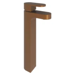 Bathroom Sales Shop 11 ABACUS Ki Brushed Bronze Tall Monobloc Basin Mixer Tap - Premium Bathroom Tap