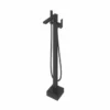 ABACUS Plan Freestanding Bath Shower Mixer Tap - Stylish Matt Black Finish