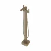 ABACUS Plan Freestanding Bath Shower Mixer Tap - Brushed Nickel | Modern Bathroom Tap -Bathroom Sales Shop TBTS 267 3602 IMAGE rd