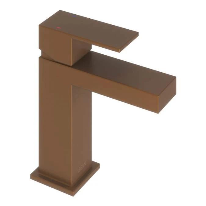 ABACUS Plan Mono Basin Mixer Tap - Brushed Bronze | Modern Bathroom Tap 3 ABACUS Plan Mono Basin Mixer Tap - Brushed Bronze | Modern Bathroom Tap