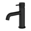 ABACUS Iso Pro Mono Basin Mixer - Matt Black | Modern Bathroom Tap -Bathroom Sales Shop TBTS 445 1202