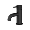 ABACUS Iso Pro Mini Mono Basin Mixer - Matt Black | Modern Bathroom Tap -Bathroom Sales Shop TBTS 445 1204