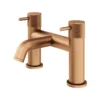 ABACUS Iso Pro Deck Mounted Bath Filler - Brushed Bronze | Premium Coloured Taps