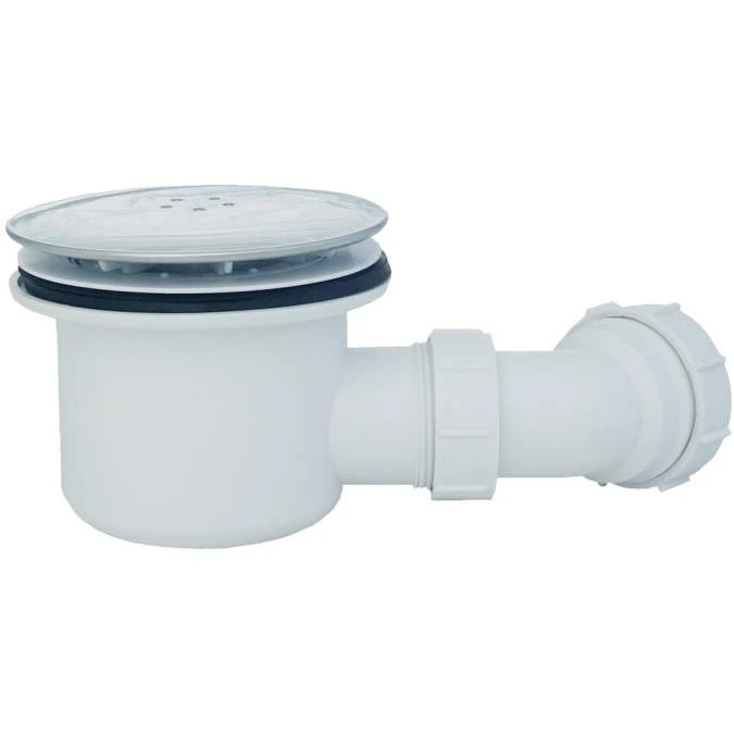 Deluxe 1200 x 800mm Right Hand Offset Quadrant Shower Tray with Free Chrome Waste 4 Deluxe 1200 x 800mm Right Hand Offset Quadrant Shower Tray with Free Chrome Waste - Image 2