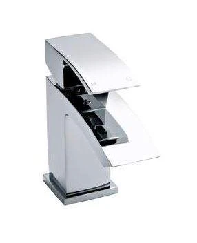 Nuie Vibe Midi Mono Basin Mixer Tap - TSI305 | Modern Bathroom Tap | Chrome Finish 3 Nuie Vibe Midi Mono Basin Mixer Tap - TSI305 | Modern Bathroom Tap | Chrome Finish