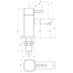 Termond Bath Taps | High-Quality Bathroom Taps with Modern Design -Bathroom Sales Shop Termond bath taps tech