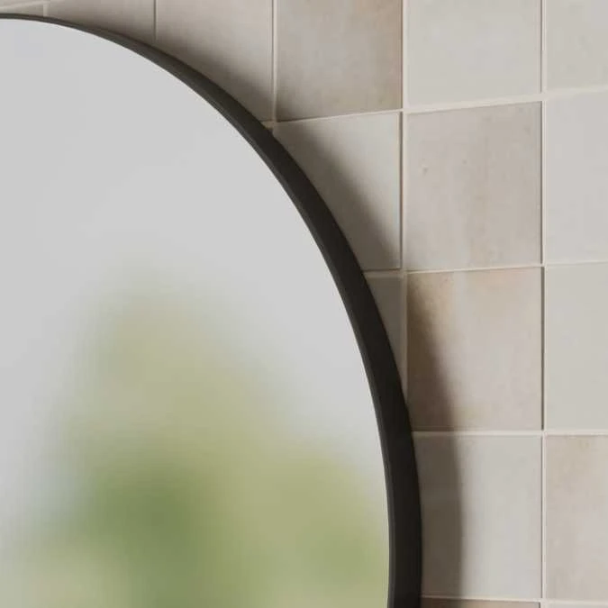 HiB Trim Round 60 Black Bathroom Mirror - Modern & Stylish Bathroom Accessory 7 HiB Trim Round 60 Black Bathroom Mirror - Modern & Stylish Bathroom Accessory - Image 5