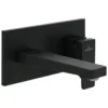 Villeroy & Boch Architectura Square Wall Mounted Single Lever Basin Mixer - Matt Black 2 Villeroy & Boch Architectura Square Wall Mounted Single Lever Basin Mixer - Matt Black -Bathroom Sales Shop VB ARCHITECTURA SQUARE WALL MOUNTED SINGLE LEVER BASIN MIXER BLACK