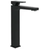 Villeroy & Boch Architectura Square Tall Single Lever Basin Mixer Matt Black - Modern Bathroom Tap -Bathroom Sales Shop VB ARCHITECTURA TALL SINGLE LEVER BASIN MIXER BLACK