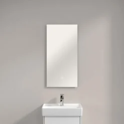Villeroy & Boch More To See Lite Rectangle LED Bathroom Mirror 370 X 750mm - Modern Bathroom Accessory -Bathroom Sales Shop VB MORE TO SEE 370x750 RECTANGLE 4