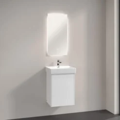 Villeroy & Boch More To See Lite Rectangle LED Bathroom Mirror 370 X 750mm - Modern Bathroom Accessory -Bathroom Sales Shop VB MORE TO SEE 370x750 RECTANGLE 5
