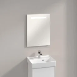 Villeroy & Boch More To See One LED Bathroom Mirror 450 X 600mm - Modern Illuminated Bathroom Accessory -Bathroom Sales Shop VB MORE TO SEE 450X600 LIGHT UP 2