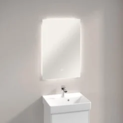 Villeroy & Boch More To See Lite Rectangle LED Bathroom Mirror 500 X 750mm - Modern & Stylish -Bathroom Sales Shop VB MORE TO SEE 500x750 RECTANGLE 2