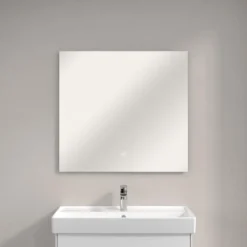 Villeroy & Boch More To See Lite Rectangle LED Bathroom Mirror 800 X 750mm – Elegant & Functional Bathroom Lighting -Bathroom Sales Shop VB MORE TO SEE LITE 800x750 RECTANGLE 4