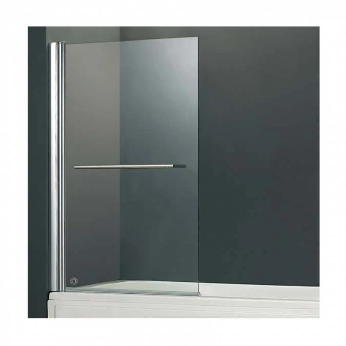 Vessini E Series One-Part Bath Shower Screen 800 x 1410mm with Towel Bar | Single Panel Shower Enclosure 4 Vessini E Series One-Part Bath Shower Screen 800 x 1410mm with Towel Bar | Single Panel Shower Enclosure - Image 2