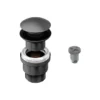 ABACUS Professional Universal Click Clack Basin Waste - Matt Anthracite | Durable Basin Waste for Bathroom & Kitchen Sinks -Bathroom Sales Shop VETW 109 0550 IMAGE