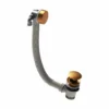 Brushed Bronze Overflow Bath Filler Tap - ABACUS | Elegant Bathroom Upgrade -Bathroom Sales Shop VETW 208 1020 Brushed Bronze Overflow Bath Filler