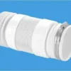 McAlpine White Back To Wall Flexible WC Connector With Jubilee Clip - WC-F21R | Plumbing Fitting 2 McAlpine White Back To Wall Flexible WC Connector With Jubilee Clip - WC-F21R | Plumbing Fitting -Bathroom Sales Shop WC F21R 1