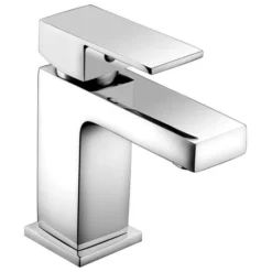 Watervale Mono Basin Mixer With Click Clack - Modern Bathroom Tap | UK Design