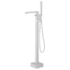 Watervale Freestanding Bath Shower Mixer | Modern Chrome Taps for Luxurious Bathrooms -Bathroom Sales Shop Watervale freestanding bath shower mixer chrome 1