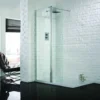 Aquadart 1200mm Wetroom 8 Shower Screen - Premium Glass Walk-In Shower Enclosure