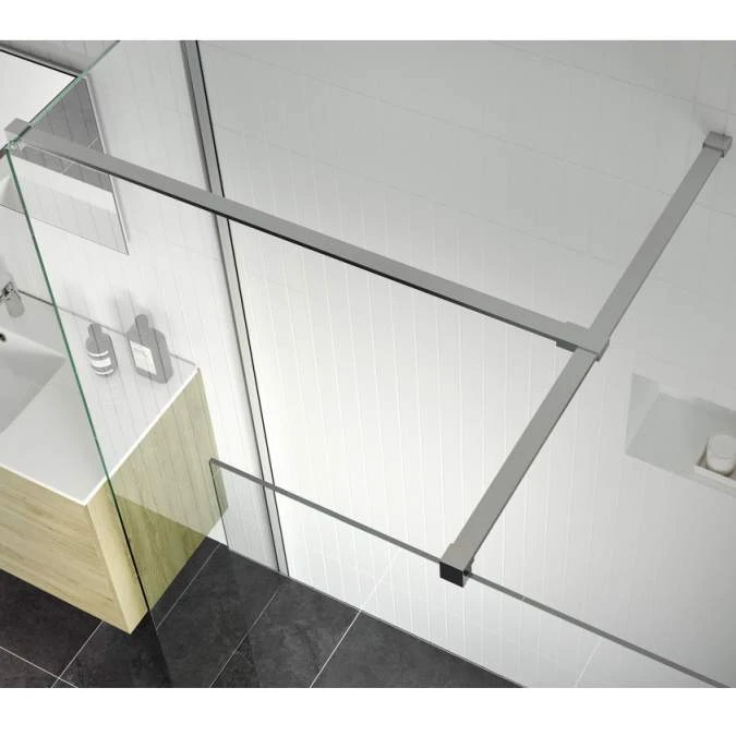 Supreme 1000mm Wetroom Panel & Support Bar - Premium Walk-In Shower Glass 6 Supreme 1000mm Wetroom Panel & Support Bar - Premium Walk-In Shower Glass - Image 4