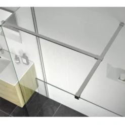 Supreme 1400mm Wetroom Panel & Support Bar - Durable Walk-In Shower Solution -Bathroom Sales Shop Wetroom Support Bar 8